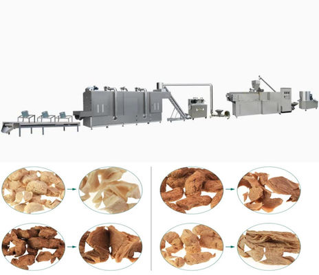 Angielska Wersja Linii Produkcyjnej Białka Sojowego / Maszyna do Produkcji Kawałków Sojowych Format AutoCAD