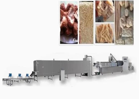 Profesjonalna maszyna do wytłaczania żywności z białek sojowych Stabilna wydajność