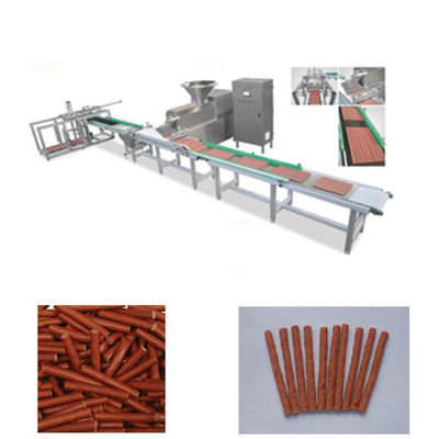 Przekąski do żucia dla psów Wytłaczarka na zimno do robienia pasków mięsnych