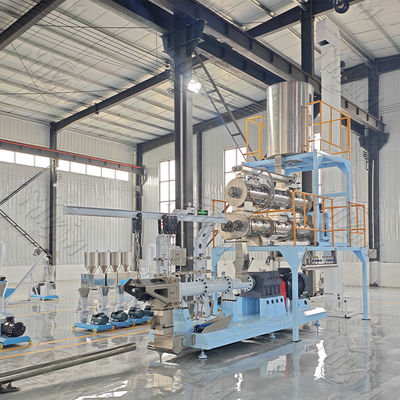 Stal nierdzewna 304 Dog Fish Cat Pet Extruder Processing Line