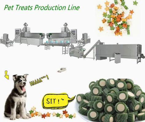 Linia do produkcji gryzaków dla zwierząt domowych o mocy 100 kW na zęby psów