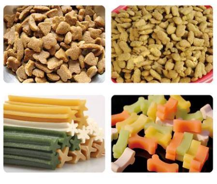 Linia do produkcji gryzaków dla zwierząt domowych o mocy 100 kW na zęby psów