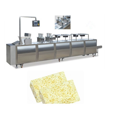 Broomcorn Cereal Kukurydza Granola Maszyna do formowania batoników 500 kg / godzinę