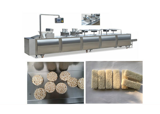 Cereal / Snacks Bar Forming Machiney Certyfikat ISO9001 2008