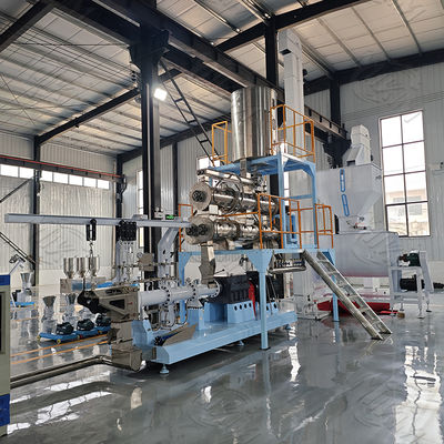 Linia do produkcji paszy dla ryb pływających 2 tony / godz. Siemens PLC Coltroller