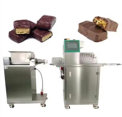 Pęczniejący batonik ryżowy bar / czekolada Bar Making Machine z formowaniem i cięciem