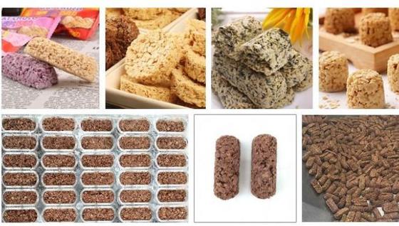 Engery Cereal Bar Linia produkcyjna, przysmaki dla ptaków / maszyna do pieczenia patyków