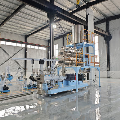 Wytłaczarka z podwójną śrubą do karmy dla psów z Siemens PLC