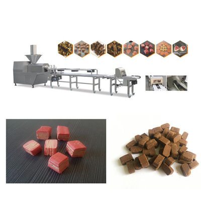 Soft Dental Care Wytłaczarka na zimno Linia do przetwarzania karmy dla zwierząt domowych z ekranem dotykowym