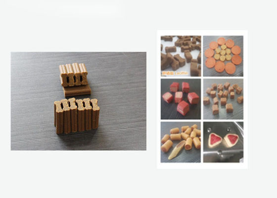 Zimny ekstrudowany pies przekąskowy przekąskę Maszyna o pojemności 200-300 kg na godzinę Pet Food Machine