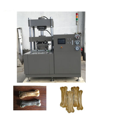 Wytrzymała hydrauliczna linia do produkcji żywności dla zwierząt domowych Rawhide / Bone Pressing For Dog