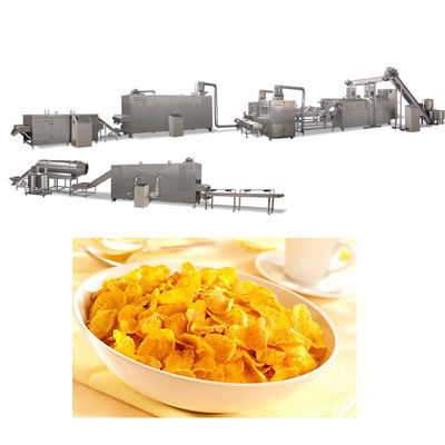165kw 300kg / h Maszyna do produkcji płatków kukurydzianych