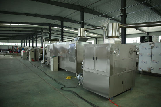 Linia do przetwarzania płatków kukurydzianych 300KG / H Linia do produkcji płatków śniadaniowych