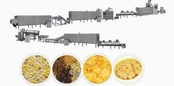 Puff Snacks / Corn Flakes / maszyna do produkcji płatków kukurydzianych, maszyny do płatków kukurydzianych