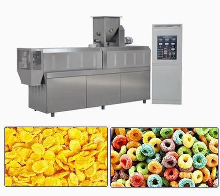Automatyczna linia do przetwarzania płatków kukurydzianych, domowe śniadanie do popcornu