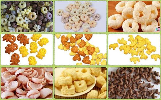 Sterowana przez PLC automatyczna linia do produkcji ekspandowanych płatków kukurydzianych