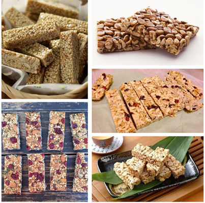 Dostosowana maszyna do cięcia cukierków Soft, SUS304 Cereal Bar Machine