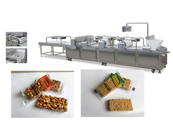 Wysokowydajna maszyna do produkcji batonów zbożowych do cięcia batoników musli, długi czas użytkowania