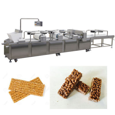 Bar zbóż Prasowanie Cięcie Granola Bar Making Machine Z wielką wydajnością