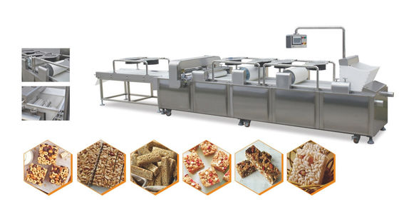 Ryż dmuchany ryż / daty / Cereal Bar Making Machine SUS304 materiał