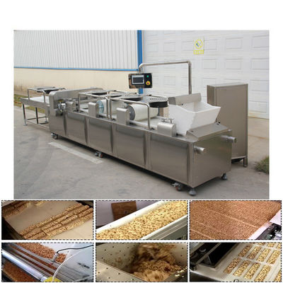 Cube Type / Semi-Circle Type Maszyna do produkcji batoników zbożowych do pszenicy, jęczmienia góralskiego