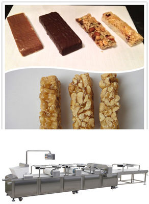 SS304 Materiał orzechy owocowe batoniarka maszyna do produkcji batoników zbożowych