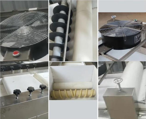 Maszyna do produkcji płatków zbożowych SS304, maszyna do wydmuchiwania zboża