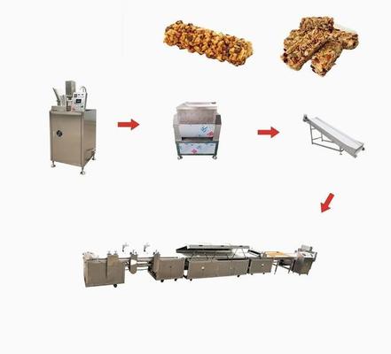 Cereal Bar Making Machine / Bar Shape Cereals Candy Maszyna do cięcia