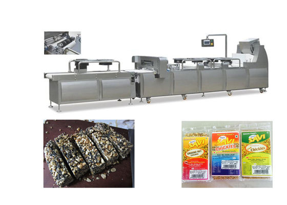 400-600 kg / h Chuchi Ryż Ziarna Chikki Maszyna do produkcji zbóż ze stali nierdzewnej 304