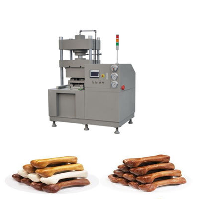 Wciśnięty Rawhide Bones Pet Chewing Bone Making Machine Siemens Touch Screen
