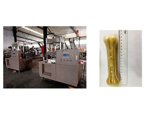 208V 60HZ 3-fazowy typ hydrauliczny Rawhide Dog Chews Dog Bone Making Machine Maszyna do prasowania