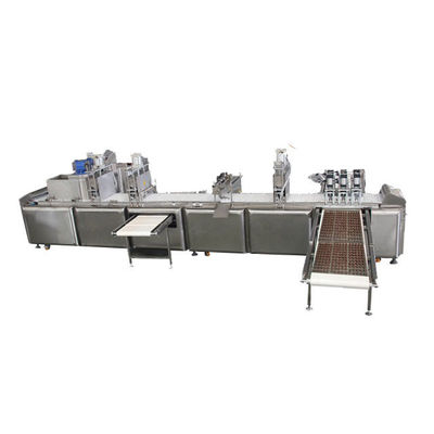 Siemens PLC Codfish Cubes Maszyna do produkcji karmy dla psów ze stali nierdzewnej