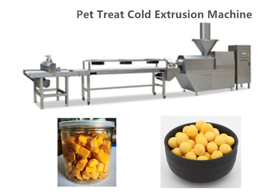 Jerky Dog Treat Machine Linia do wytłaczania karmy dla zwierząt domowych 300-500 kg / godz