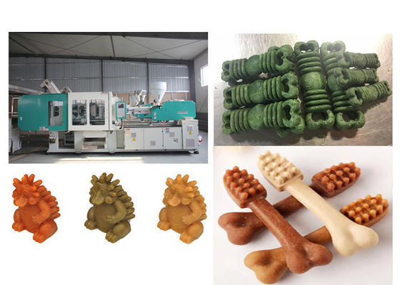 Indywidualne formowanie wtryskowe Pet Snacks extruder machine, dog extruder equipment