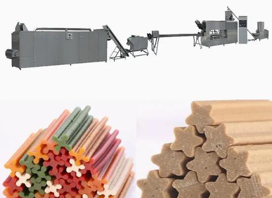 Automatyczny wytłaczarka do karmy dla psów Twist Rope Treats Dog Treats Machinery