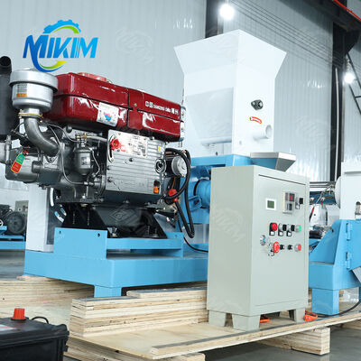 MIKIM Silnik wysokoprężny 20-50 kg/h pływająca maszyna do produkcji peletów paszowych dla ryb 5,5 kW Wykorzystane napięcie silnik Maszyna do produkcji peletów paszowych dla ryb