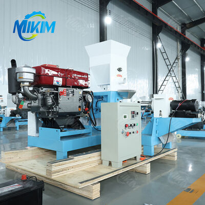 MIKIM Silnik wysokoprężny 20-50 kg/h pływająca maszyna do produkcji peletów paszowych dla ryb 5,5 kW Wykorzystane napięcie silnik Maszyna do produkcji peletów paszowych dla ryb