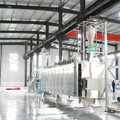 Całkowicie automatyczna wytłaczaczka żywności dla zwierząt domowych o średnicy śruby 70-110 mm i różnych kształtach