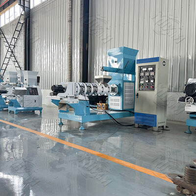 Wytłaczarka do paszy dla ryb, ciągła i automatyczna, ze średnicą śruby 70-110 mm i formami o różnych kształtach