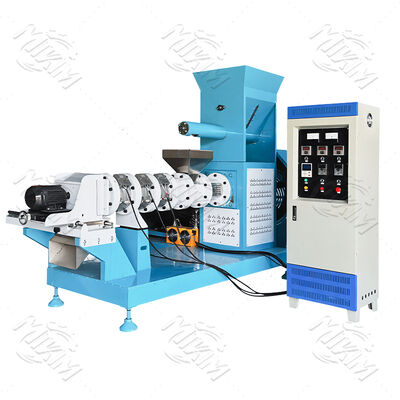 pet food pellet production line Floating Fish Feed Pellet Mill single Screw Extruder for Fish Food