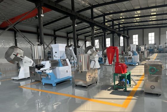 High-Efficiency Automatic  Pet Food Production Line Floating Fish Feed Pellet Machine for Dogs Cats Extruder for Fish Food