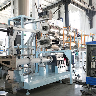 3-5t/h Automatyczna pływająca, tonąca linia produkcyjna paszy rybnej Dwóchkręgowa maszyna ekstrudera paszy dla psów