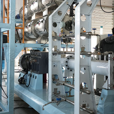 3-5t/h Automatyczna pływająca, tonąca linia produkcyjna paszy rybnej Dwóchkręgowa maszyna ekstrudera paszy dla psów