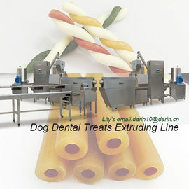 Dog Chewing Treats Snack Extruder Machine, Sus Pet Food Production Line
