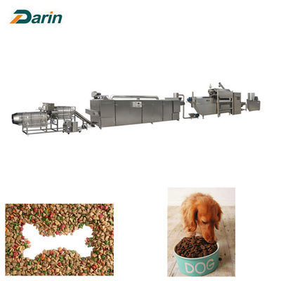 Automatyczne przysmaki dla zwierząt / karma do żucia dla psów Automatyczne paski do mięsa Linia do przetwarzania przysmaków dla psów