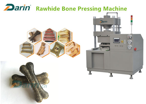 380V, 50 / 60Hz Prasowana maszyna do produkcji przekąsek dla psów Rawhide Bones