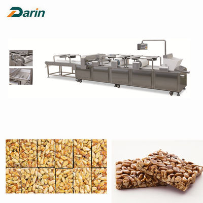 Maszyna do produkcji nakrętek owocowych zbóż, maszyna do krojenia orzeszków pekińskich Candy Bar