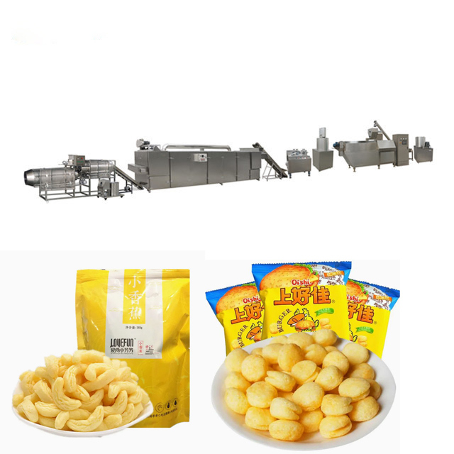 Kukurydza Puff Snack Machine Puff Extruder Machine Z WEG Motor Trzyletnia gwarancja