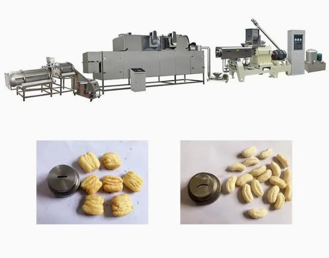 Bezpośrednio Puff Extruder Machine z rdzeniem - napełnianie, maszyna do wytłaczania przekąsek