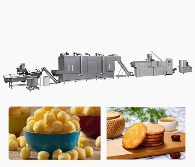 Big Capacity Corn Snacks Puff Wytłaczarka Maszyna do produkcji żywności